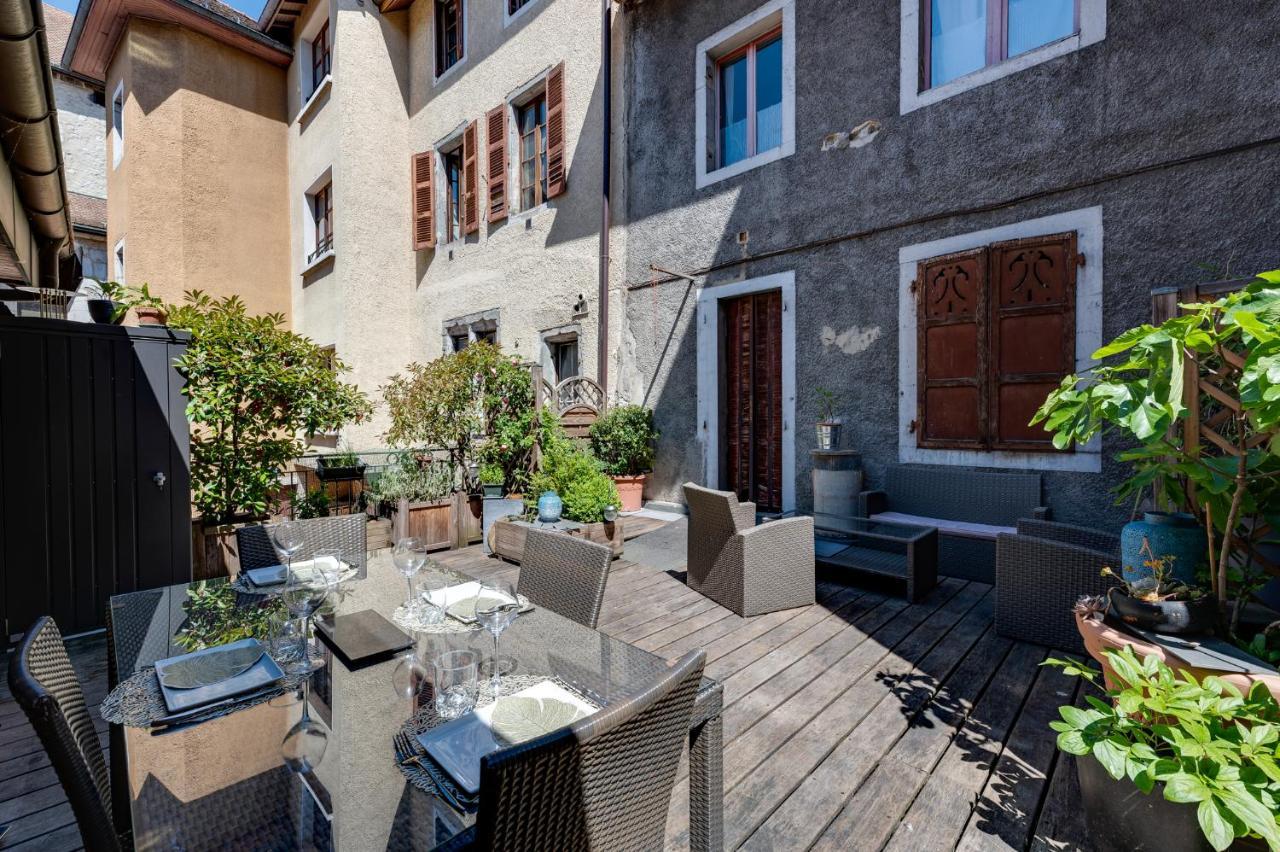 Apartamento La Terrasse Du Vieil Annecy Exterior foto